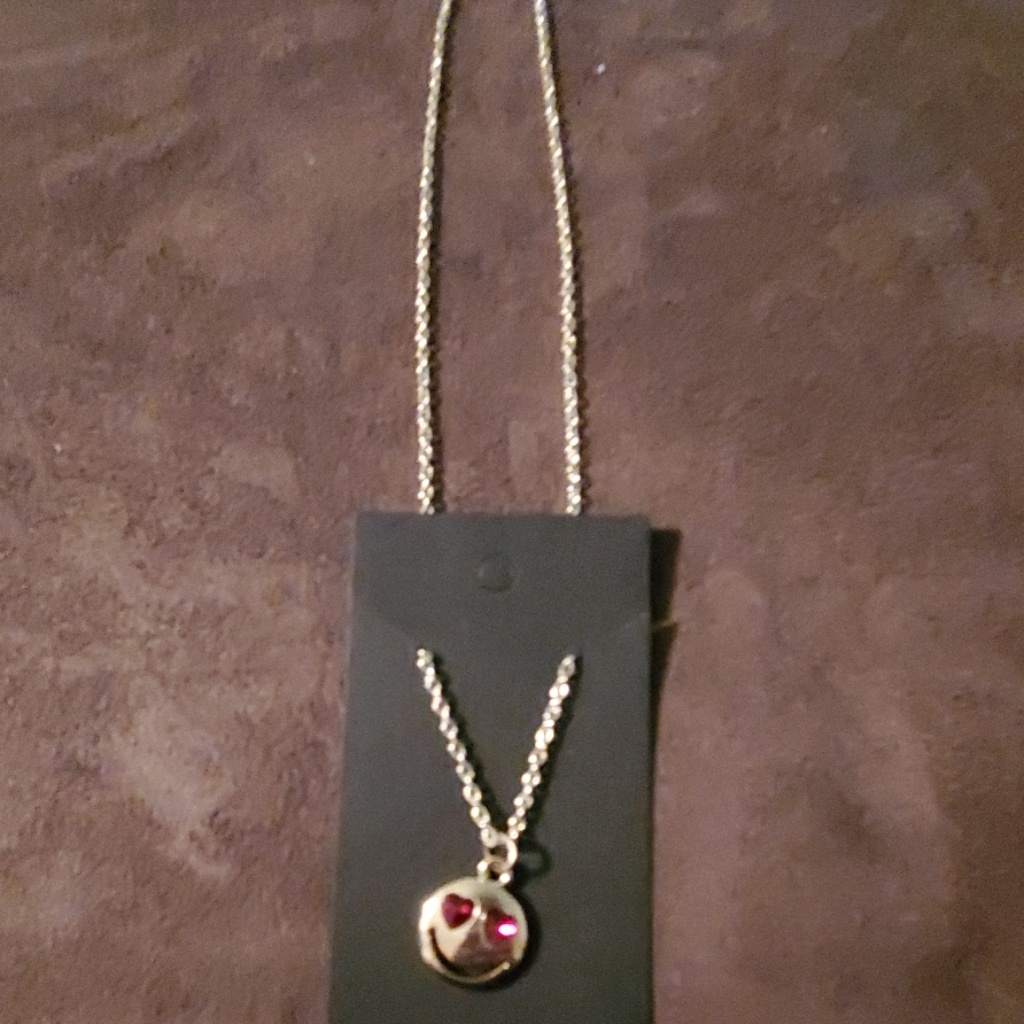 Harriet Ave Jewels Gold Necklace With Red Gem